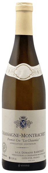 Jean-Claude Ramonet Chassagne-Montrachet Premier Cru 'Les Chaumées'