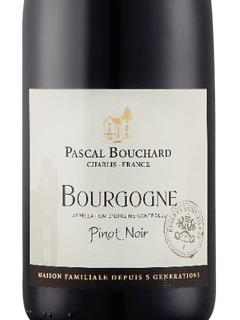 Pascal Bouchard Bourgogne Pinot Noir | Vivino English