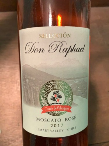 Conde de Velázquez Don Raphael Selección Moscato Rosé | Vivino English