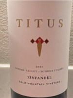 Titus Bald Mountain Vineyard Zinfandel