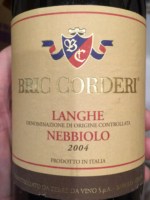 Vite Colte Bric Corderi Langhe Nebbiolo