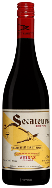 Badenhorst Secateurs Shiraz - Cinsault