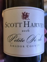 Scott Harvey Petite Sirah
