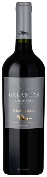 Vinho Haras de Pirque Tinto Seco Chile Galantas Gran Reserva Cabernet Franc 2021 750ml