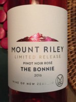 Mount Riley The Bonnie Pinot Noir Rosé