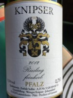 Knipser Riesling Feinherb