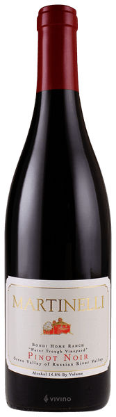 Martinelli Bondi Home Ranch Pinot Noir