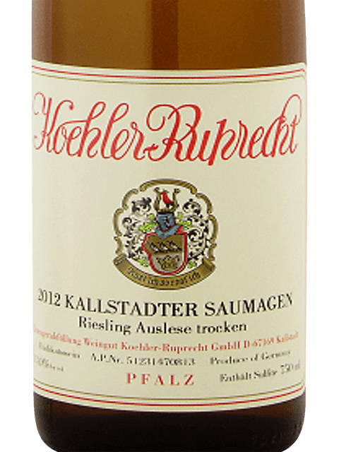 Koehler-Ruprecht Kallstadter Saumagen Riesling Auslese Trocken