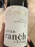 LangeTwins River Ranch Vineyard Montepulciano