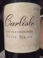 Carlisle Petite Sirah