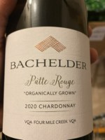 Bachelder Patte Rouge Organically Grown Chardonnay