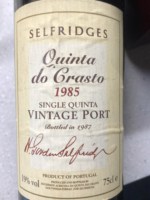 Quinta do Crasto Selfridges Single Quinta Vintage Port
