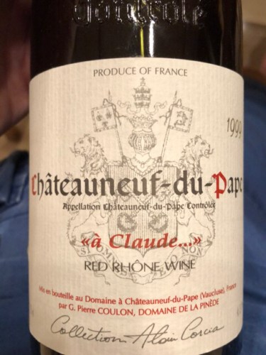 Domaine Raphael et Alain Corcia À Claude Châteauneuf-du-Pape | Vivino ...