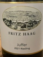 Fritz Haag Juffer Riesling