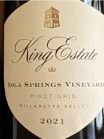 King Estate Eola Springs Vineyard Pinot Gris