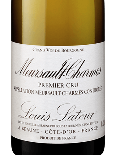 Meursault-Charmes Premier Cru