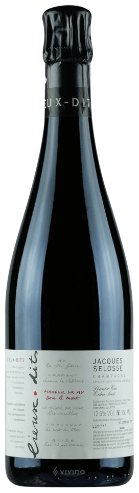 ジャックセロス リューディMareuil Sur Ay N.V. Jacques Selosse Lieux