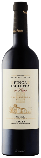 Hermanos Peciña Finca Iscorta Gran Reserva