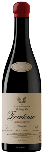 Bodegas Frontonio Parcela La Cerqueta Garnacha