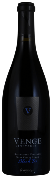 Venge Vineyards Syrah Stagecoach Vineyard Block I-4