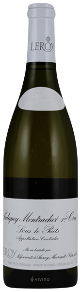 Maison Leroy Puligny-Montrachet Premier Cru Sous le Puits | Vivino