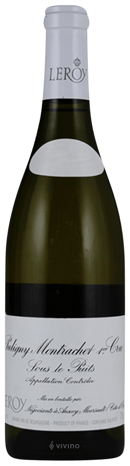 Maison Leroy Puligny-Montrachet Premier Cru Sous le Puits | Vivino