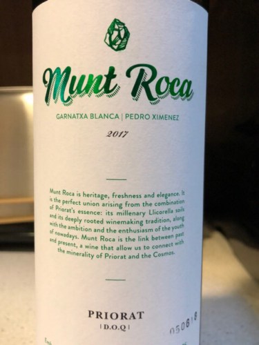 Munt Roca Garnatxa Blanca - Pedro Ximénez | Vivino Australia