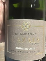 Cazals Cuvée Blanc de Blancs Millésime Champagne