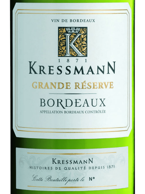 Kressmann Grande Réserve Bordeaux Blanc | Vivino 日本語