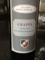 Nottola Grappa da Vinacce di Vino Nobile di Montepulciano