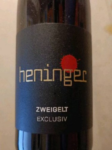 Heninger Zweigelt Exclusive | Vivino US