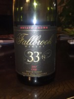 Fallbrook Gracie Hill Vineyard 33°N GSM