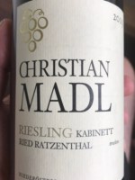 Sektkellerei Madl Ried Ratzenthal Riesling Kabinett Trocken
