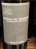 Tenuta La Pergola Piemonte Barbera