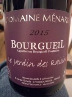 Domaine de Ménard Bourgueil le Jardin des Raisins