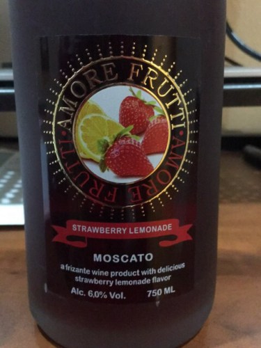 Amore Frutti Strawberry Lemonade Moscato | Vivino English