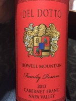 Del Dotto Cabernet Franc Family Reserve