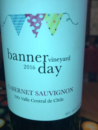 Banner Day Vineyard Cabernet Sauvignon 2016 Wine Info