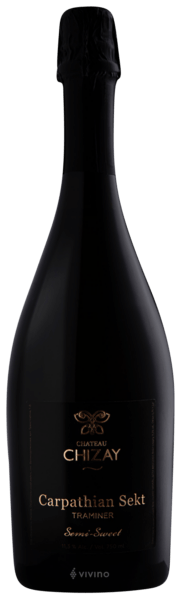 Chateau Chizay Carpathian Sekt Traminer Semi - Sweet