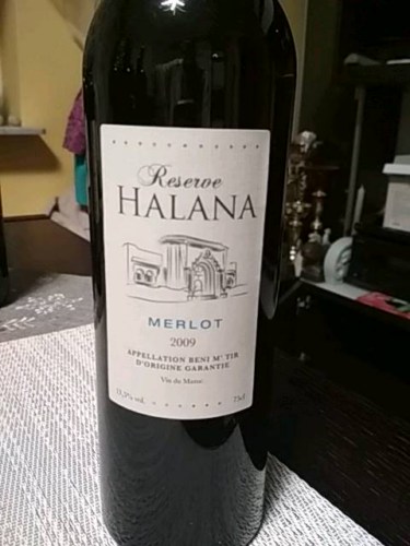 HALANA MERLOT ROUGE  75 CL