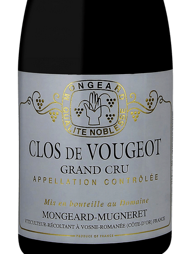 Mongeard-Mugneret Clos De Vougeot Grand Cru | Vivino English