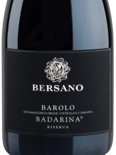 BERSANO BAROLO RISERVA 1989 古酒 未開栓 Bersano Badarina Barolo Riserva | Vivino English