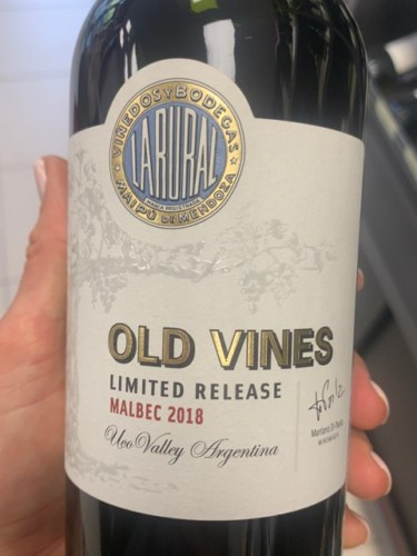 Old Vines Limited Release Malbec