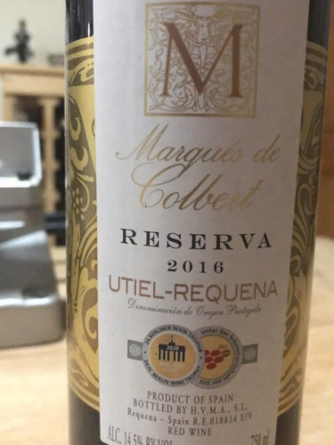 2016 Marqués de Colbert Reserva | Vivino US
