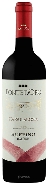 Ruffino Ponte d'Oro Capsularossa Toscana