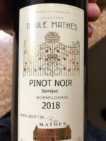 Domaine Mathes Barrique Pinot Noir