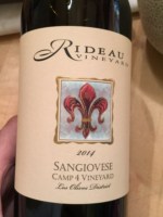 Rideau Camp 4 Vineyard Sangiovese