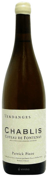Patrick Piuze Coteau de Fontenay Chablis