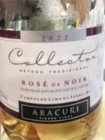 Espumante Aracuri Rosé Nature Brasil Collector Rosé de Noir Pinot Noir 2022 750ml