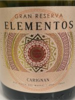 Tagua Tagua - BTT Elementos Gran Reserva Carignan